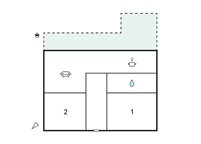 Awesome In Okrug Gornji With Wifi 公寓